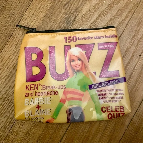 Vintage Barbie Buzz Magazine Coin Pouch - Picture 1 of 3